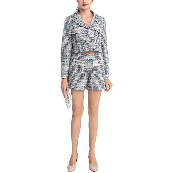 BURRYCO Pants - Burryco Womens  2Pc Jacket & Short Set